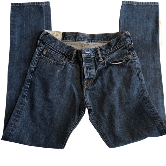 Abercrombie and Fitch button skinny waist 30 length 32 - Picture 2 of 12